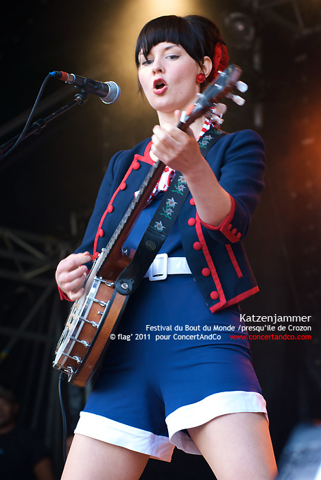 Katzenjammer au festival du Bout du Monde 2011